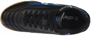 Atletico Halówki męskie czarne niebieskie obuwie halowe M7336-2412BLBU 45 5