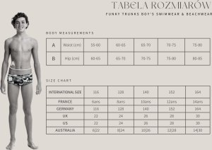 FUNKY TRUNKS BOY JAMMER PALM A LOT FTS003B7173324 AUS8/UK24 wzrost 140cm 4
