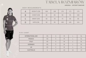 Arena KOSZULKA WOMEN'S T-SHIRT TEAM ICONS DARK GREY MELANGE WHITE RED 001225/524 L 8