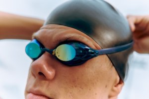 Speedo OKULARY VANQUISHER 3.0 MIRRORED BLUE 8-00473717966 5