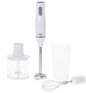 Blender Mesko Blender Ręczny Mikser Wielofunkcyjny Rozdrabniacz Trzepaczka Turbo Stalowe 10