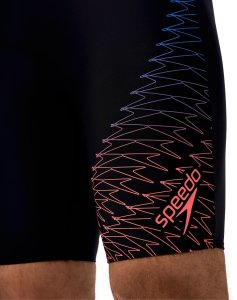 Speedo STROJE PŁYWACKIE MEN'S MEDLEY LOGO JAM RED 8-1135518663 T30 D3 5