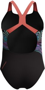 Speedo STROJE PŁYWACKIE GIRL'S PT PLMT PWRBCK RED 8-00373318663 116 (5-6) 4