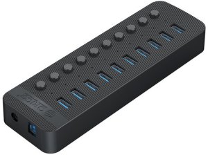 HUB USB Orico  CT2U3-10AB 10x USB-A 3.2 Gen1 (CT2U3-10AB-EU-BK-BP) 2