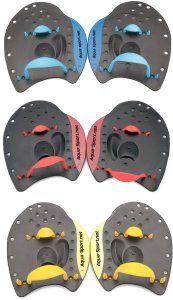 Avenli WIOSEŁKA SWIM PADDLE PRO BLACK-BLUE AS1361 ROZMIAR S 3