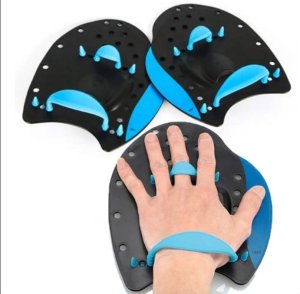 Avenli WIOSEŁKA SWIM PADDLE PRO BLACK-BLUE AS1361 ROZMIAR S 5