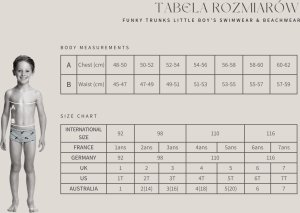 Funkita KĄPIELÓWKI TODDLER BOYS FUNKY TRUNKS PAPER PLAIN FTS002B7199107 AUS/UK22 7 rozmiar 122-127 5