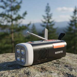 Radio budowlane Marmitek Outdoor Radio RESQ 200 Black 5