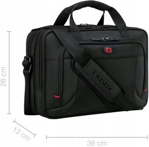 Torba Wenger Icons Business Prospectus 35,56cm 14Zoll Laptop Briefcase Black 7