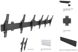 MultiBrackets MB WALLMOUNT PRO MBW3U TILT Czarny 6