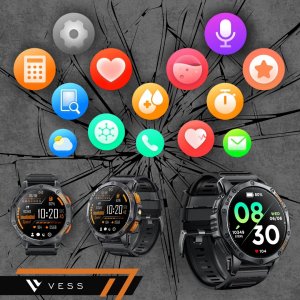 SMARTWATCH MĘSKI GPS MENU POLSKIE WODOODPORNY SPORT ROZMOWY SMART WATCH PL 7