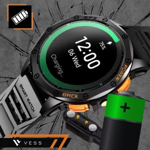SMARTWATCH MĘSKI GPS MENU POLSKIE WODOODPORNY SPORT ROZMOWY SMART WATCH PL 8