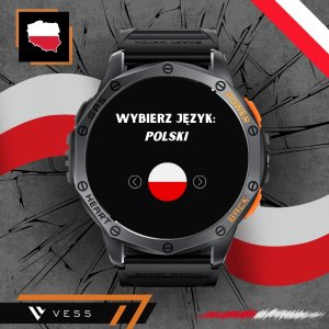 SMARTWATCH MĘSKI GPS MENU POLSKIE WODOODPORNY SPORT ROZMOWY SMART WATCH PL 10