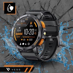 SMARTWATCH MĘSKI GPS MENU POLSKIE WODOODPORNY SPORT ROZMOWY SMART WATCH PL 2