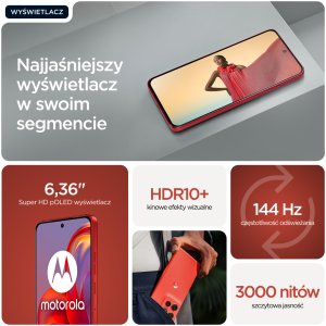 Smartfon Motorola Edge 60 Neo 5G 12/256GB Czerwony  (PBA80004SE) 8