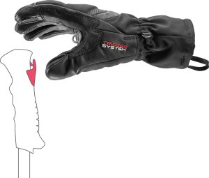 LE RĘKAWICE Griffin Base 3D Women black 8.0 2