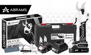 SEKATOR AKUMULATOROWY NOŻYCE DO GAŁĘZI ŻYWOPŁOTU ELEKTRYCZNY OGRODOWY 2 AKU 2