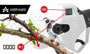 SEKATOR AKUMULATOROWY NOŻYCE DO GAŁĘZI ŻYWOPŁOTU ELEKTRYCZNY OGRODOWY 2 AKU 7