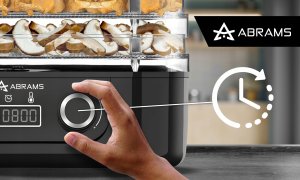 SUSZARKA DO GRZYBÓW WARZYW I OWOCÓW 400W REGULACJA TEMPERATURY TIMER 5 SIT 8