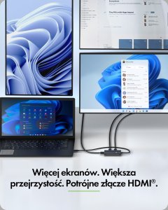 HUB USB Icy Box huby i koncentratory USB 3.2 Gen 2 (3.1 Gen 2) Type-C 10000 Mbit/s czarny 2