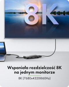 HUB USB Icy Box huby i koncentratory USB 3.2 Gen 2 (3.1 Gen 2) Type-C 10000 Mbit/s czarny 3