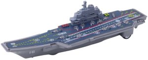 LeanToys Lotniskowiec Militarny Wojskowy Napęd Światła Dźwięki 24 cm 2