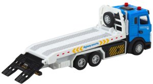 Ciężarówka Transportowa Laweta Ruchoma Platforma Światła Dźwięki 4