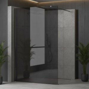 Rea Kabina prysznicowa Walk-In Flexi Grey / Tytan 140 5