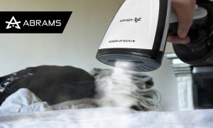 PAROWNICA DO UBRAŃ ŻELAZKO STEAMER 1800W MOCNA 45G/MIN CERAMICZNA STOPA 15