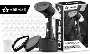 PAROWNICA DO UBRAŃ ŻELAZKO STEAMER 1800W MOCNA 45G/MIN CERAMICZNA STOPA 2