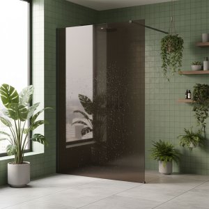 Rea Kabina prysznicowa Walk-In Flexi Brown / Tytan 130 3