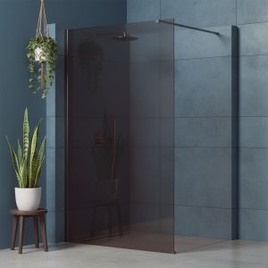 Rea Kabina prysznicowa Walk-In Flexi Brown / Tytan 140 5