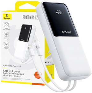 Powerbank Baseus Lipow 20000mAh Biały 2