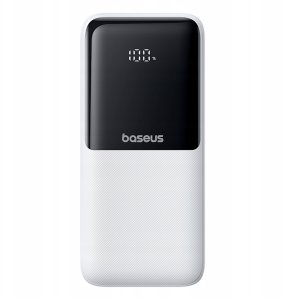 Powerbank Baseus Powerbank Lipow 20000mAh 22,5W z dwoma wbudowanymi kablami z dodatkowym kablem Simple USB-A - USB-C 3A 20cm biały 3