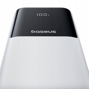 Powerbank Baseus Powerbank Lipow 20000mAh 22,5W z dwoma wbudowanymi kablami z dodatkowym kablem Simple USB-A - USB-C 3A 20cm biały 6