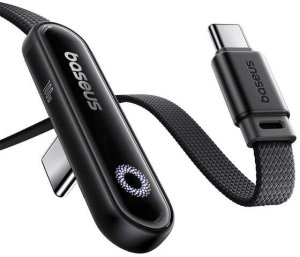 Kabel USB Baseus USB-C - USB-C 1 m Czarny (6932172679804) 6