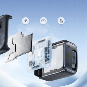 Ładowarka Baseus Ładowarka sieciowa EnerCore CJ11 45W z portem USB-C i ze zwijanym kablem USB-C - czarna 8