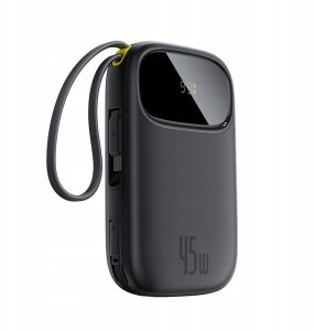 Powerbank Baseus Powerbank EnerFill FC31 10000mAh 45W z kablami USB-C i Lightning - czarny 3
