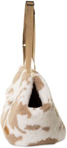 Barry King Torba transportowa dla psa/kota, wzór jasnobrązowe łatki krowie, 41*27*29cm 4