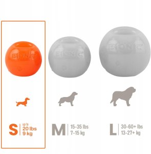 Bionic Piłka gryzak dla psa S, 5,8cm 4