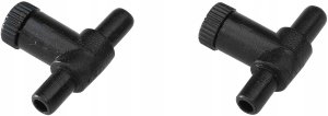 Zaworek regulacyjny, do węża 4/6mm, 2 szt 2