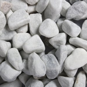 AQUA DELLA Gravel Carrara White, żwirek do akwarium, biały, 12-16 mm, 2 kg 2