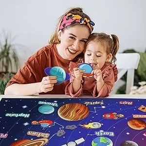 Pan i Pani Gadżet MATA UKLAD SLONECZNY SOLARNY PLANETY NAUKA I ZABAWA Montessori 2