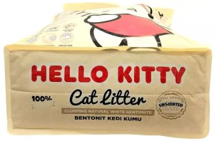 Żwirek dla kota HelloKitty żwirek bentonit dla kota 10L 2