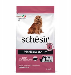 Original, karma sucha, dla psa, szynka, 3 kg, worek, dla dorosłych średnich ras 3