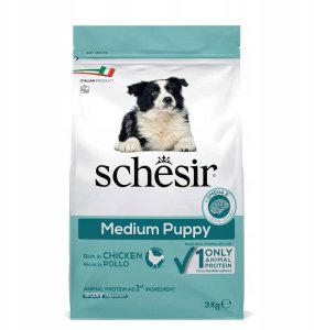 Original, karma sucha, dla szczeniąt, kurczak, 3 kg, worek, dla średnich ras 3