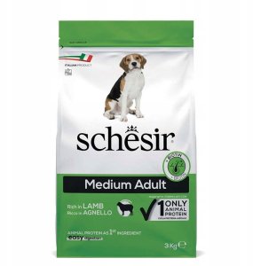 Original, karma sucha, dla psa, jagnięcina, 3 kg, worek, dla dorosłych średnich ras 3