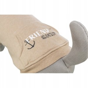 Trixie BE NORDIC Flensburg hoodie, for dog, sand, S: 40 cm 3