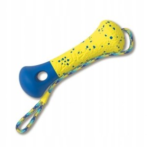 Zeus Nitro, kość z linką, zabawka, dla psa, 26 cm, pływająca 4