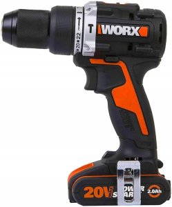 Wiertarko-wkrętarka Worx WX352 20 V 2 x akumulator 2 Ah 2